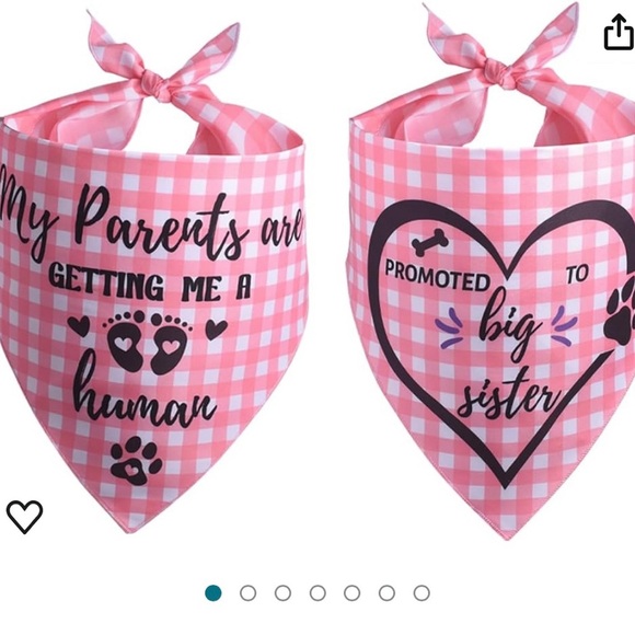 Other - New Pregnancy Announcement Bandanas!